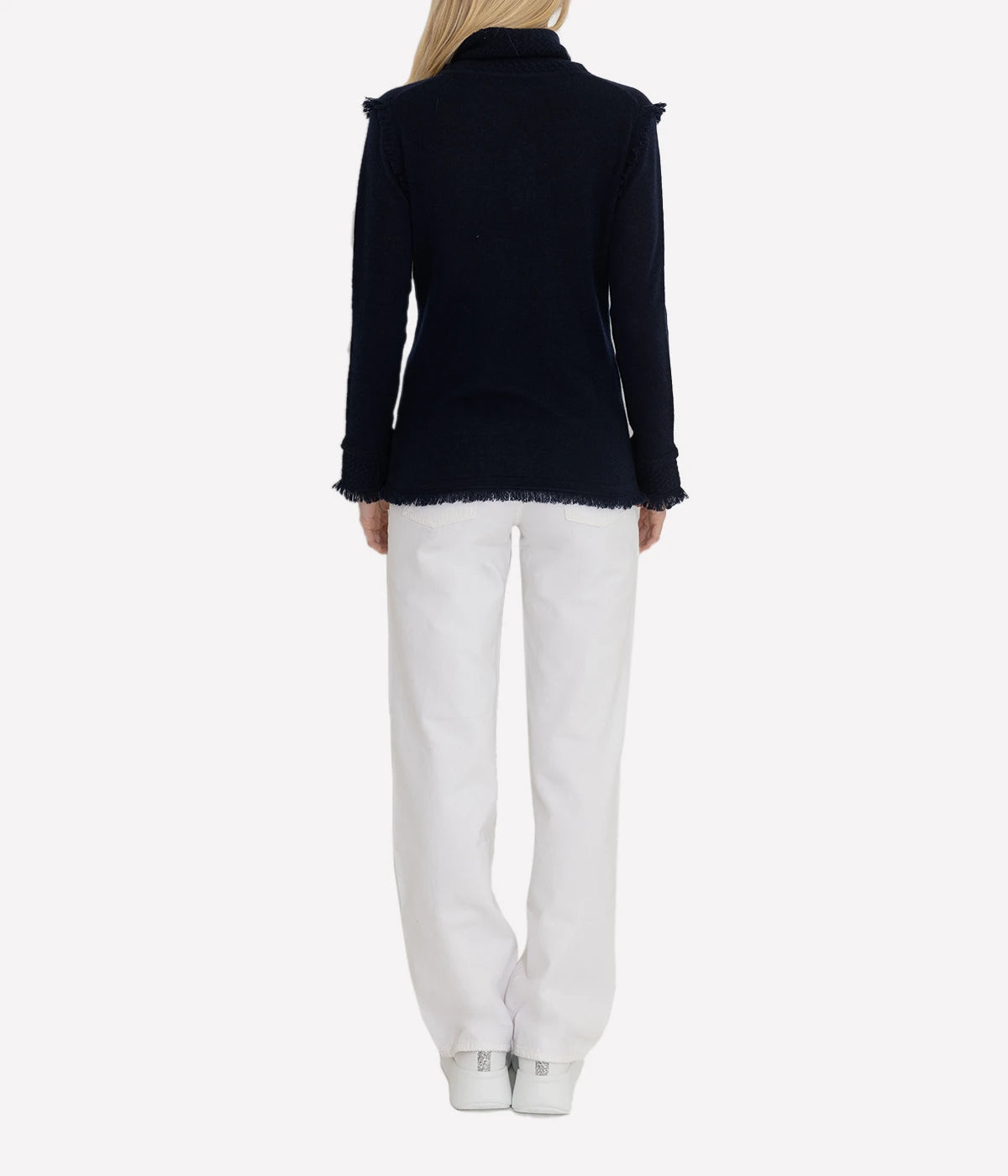 Coco Turtleneck in Navy