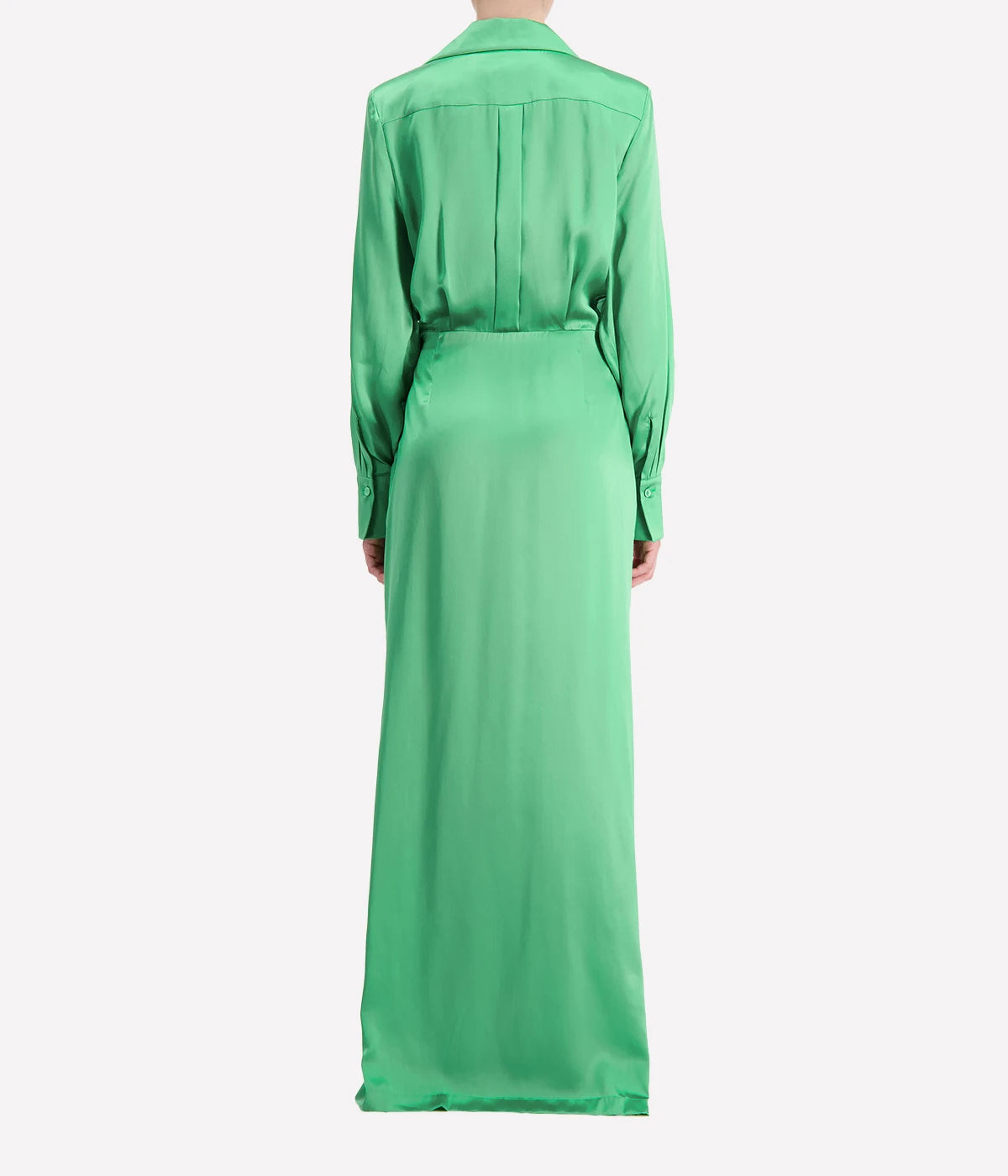 Como Long Dress with Flake in Mint