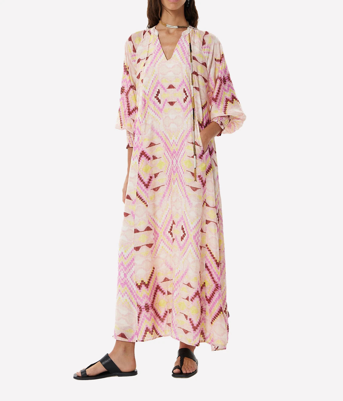 Cramer Nia Long Dress in Pink Vision