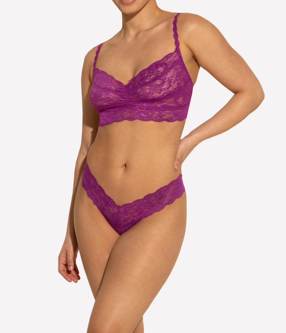 Cutie Thong in Swiss Beet