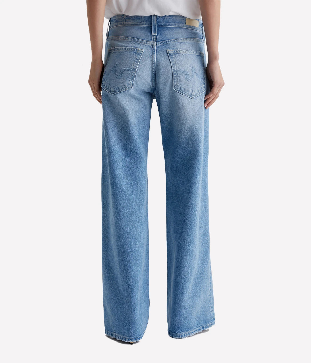 Adria Wide Leg Jean in Siren