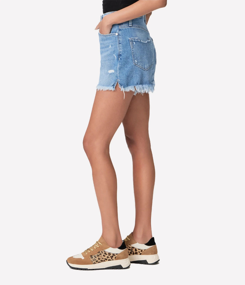 Dani Denim Short in Merci Destructed