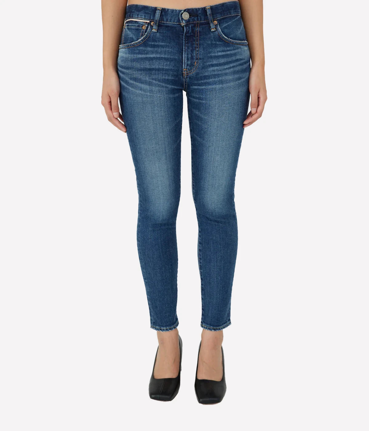 Douglass Skinny Jean in Dark Blue