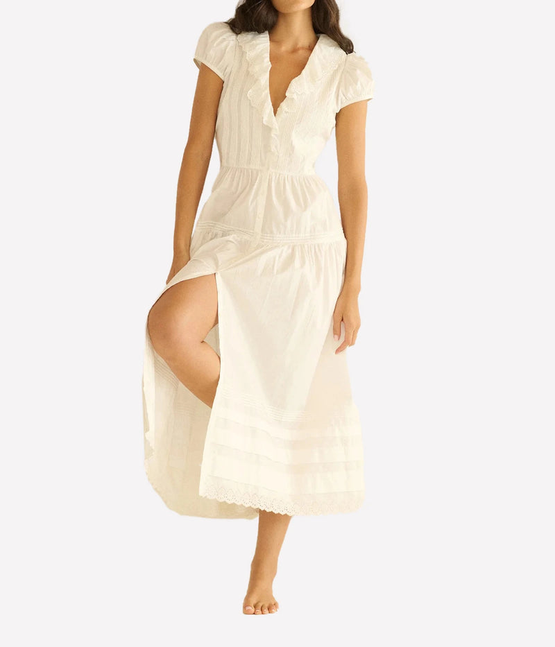 Eliette Dress In Salt