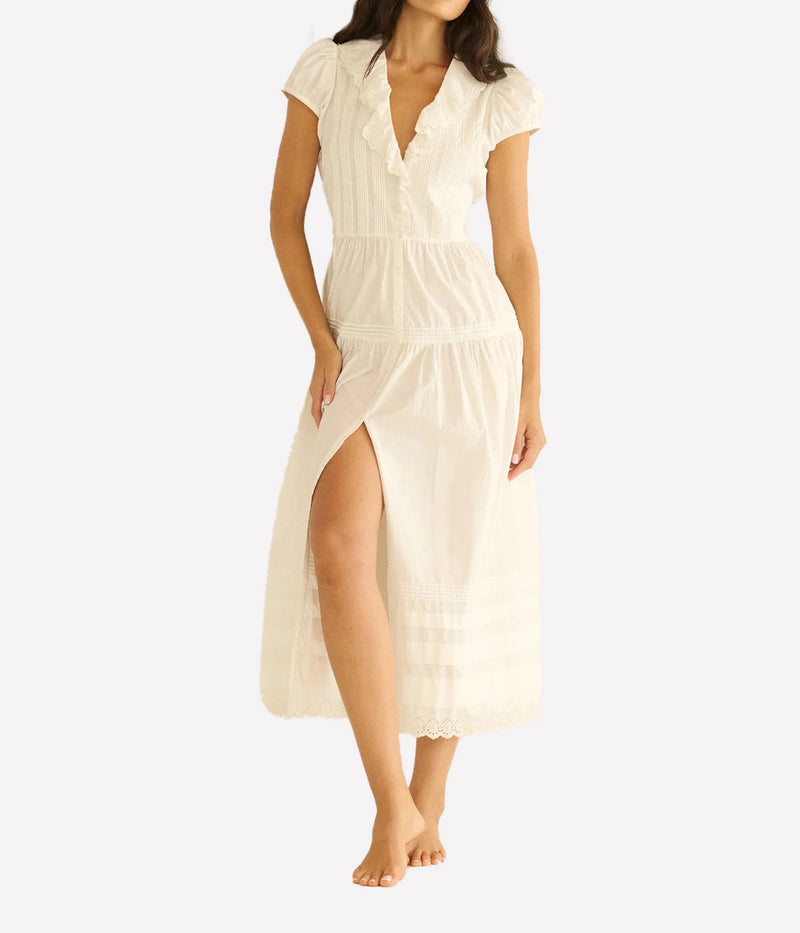 Eliette Dress In Salt