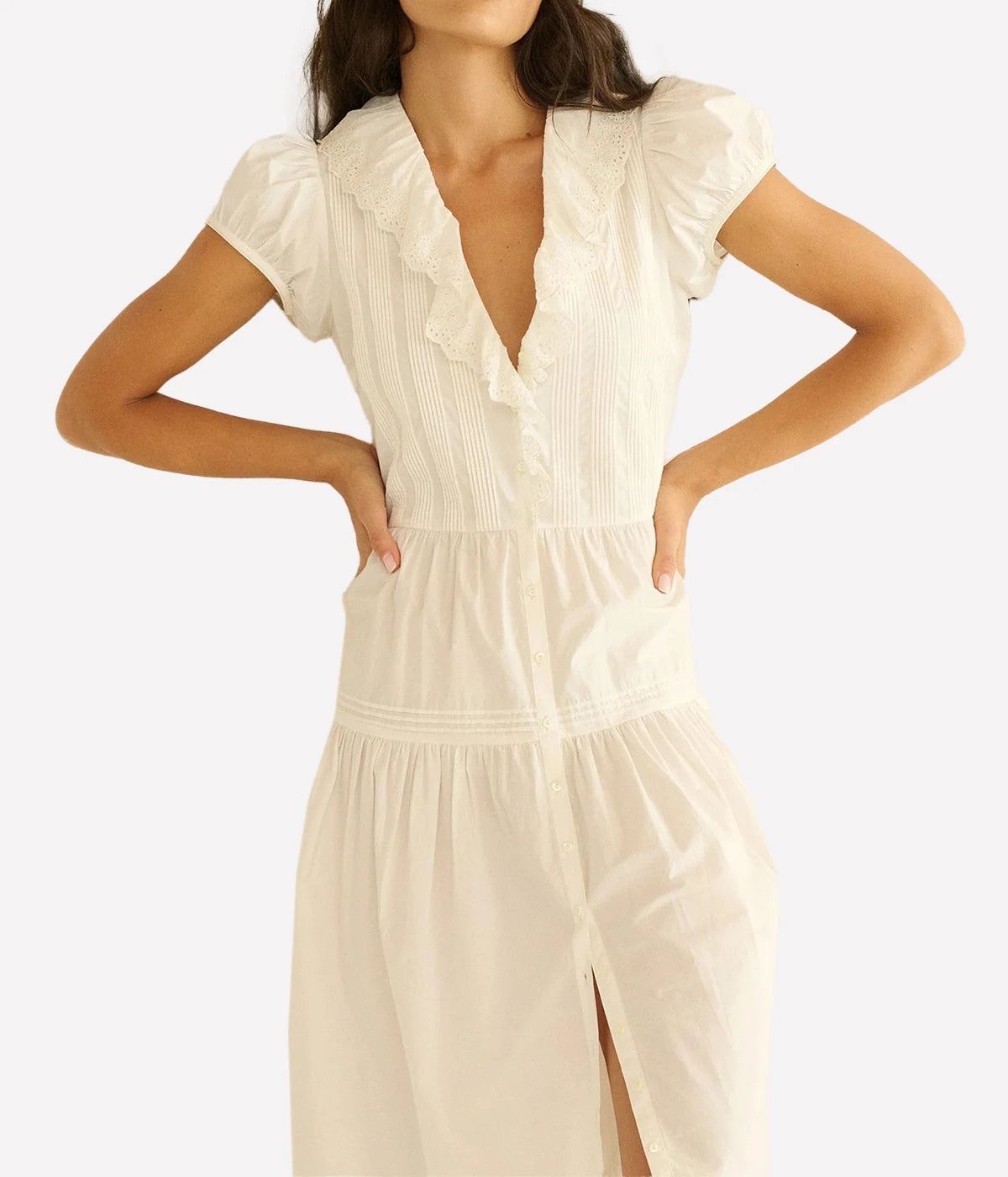 Eliette Dress In Salt