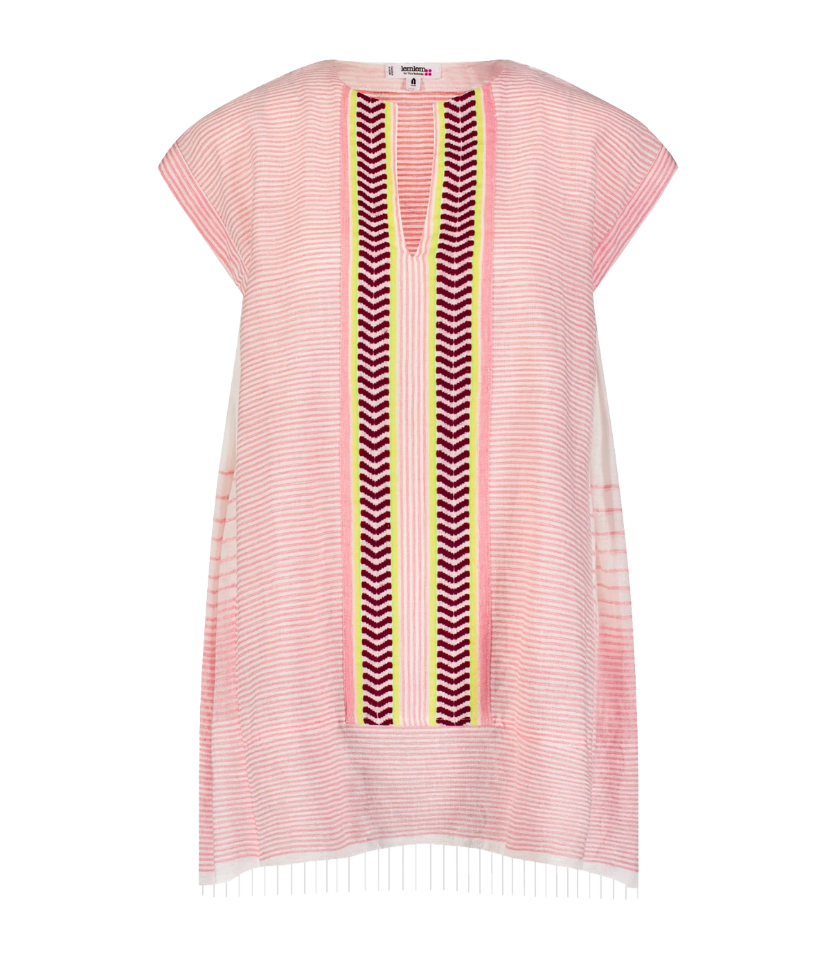 Elina Caftan in Kesiti Pink