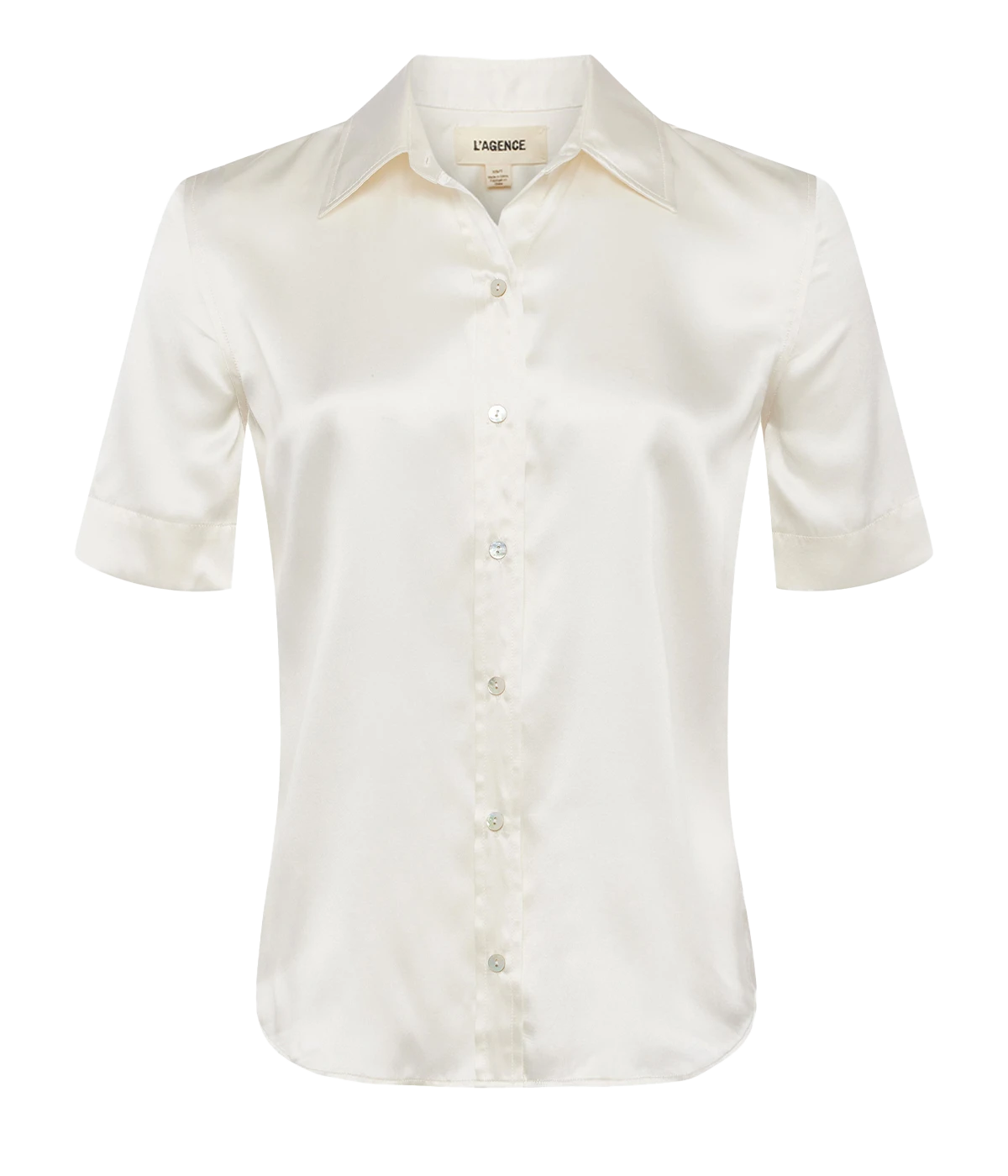 Ellah Short Sleeve Blouse in Ivory