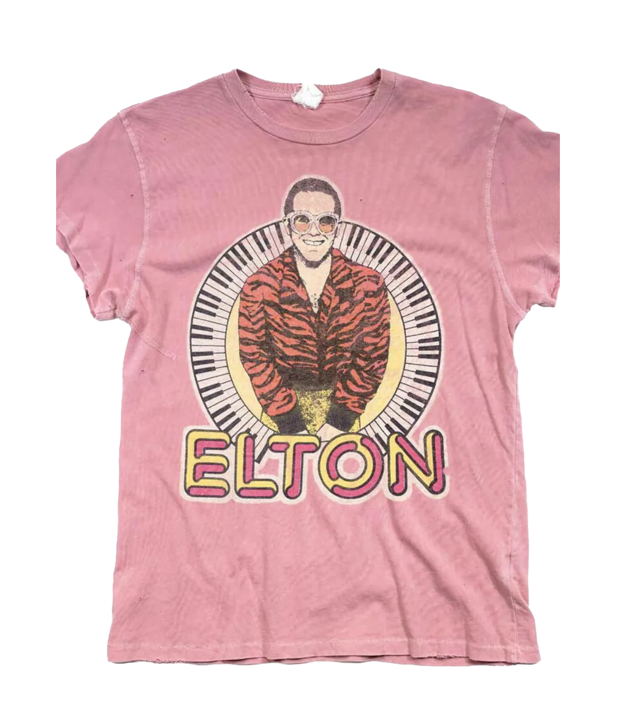 Elton John TShirt in Pink