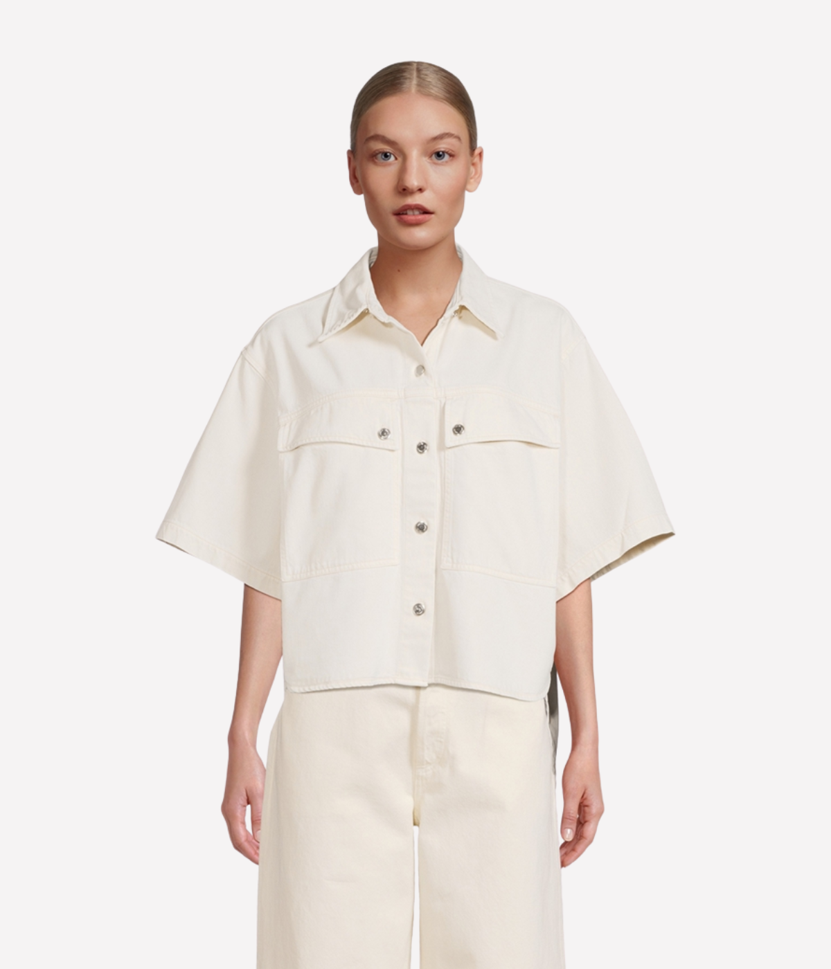 Enora Shirt in Brown Rice