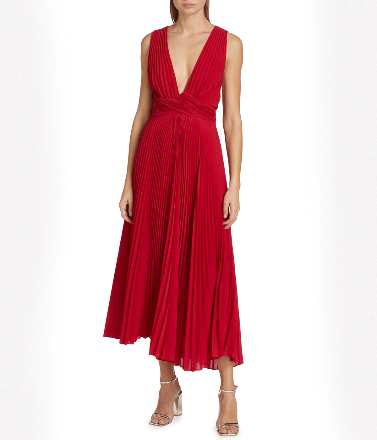 *FINAL SALE* Everly Dress in Rouge