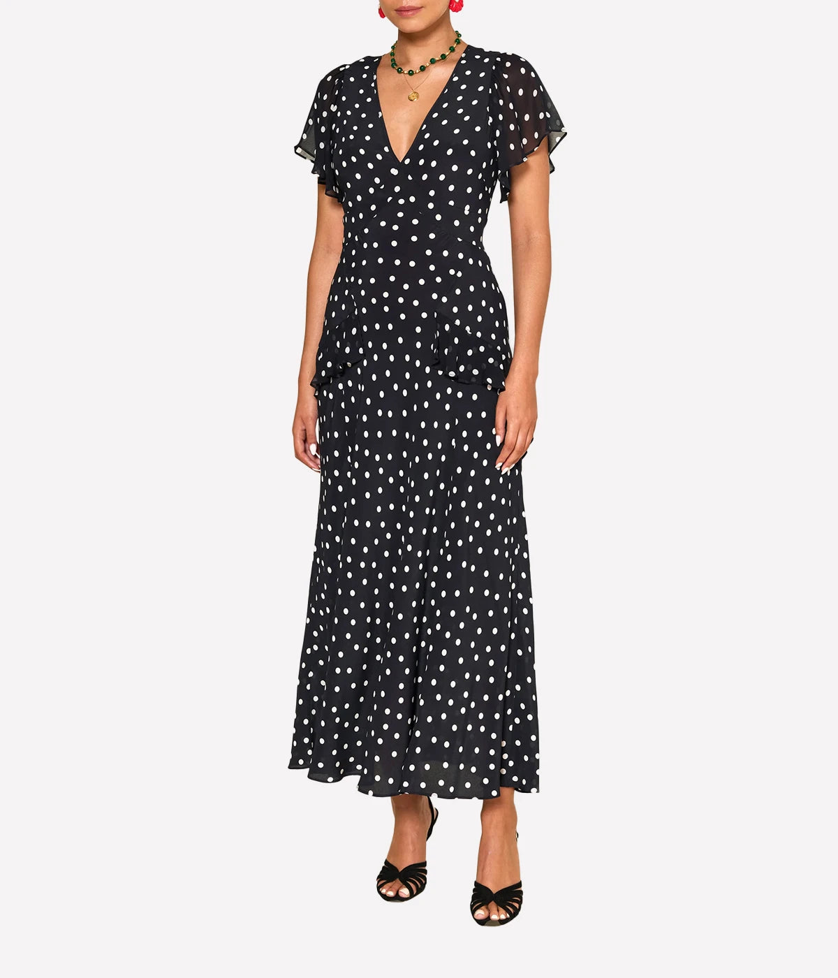 Evie Dress in Bohemia Spot