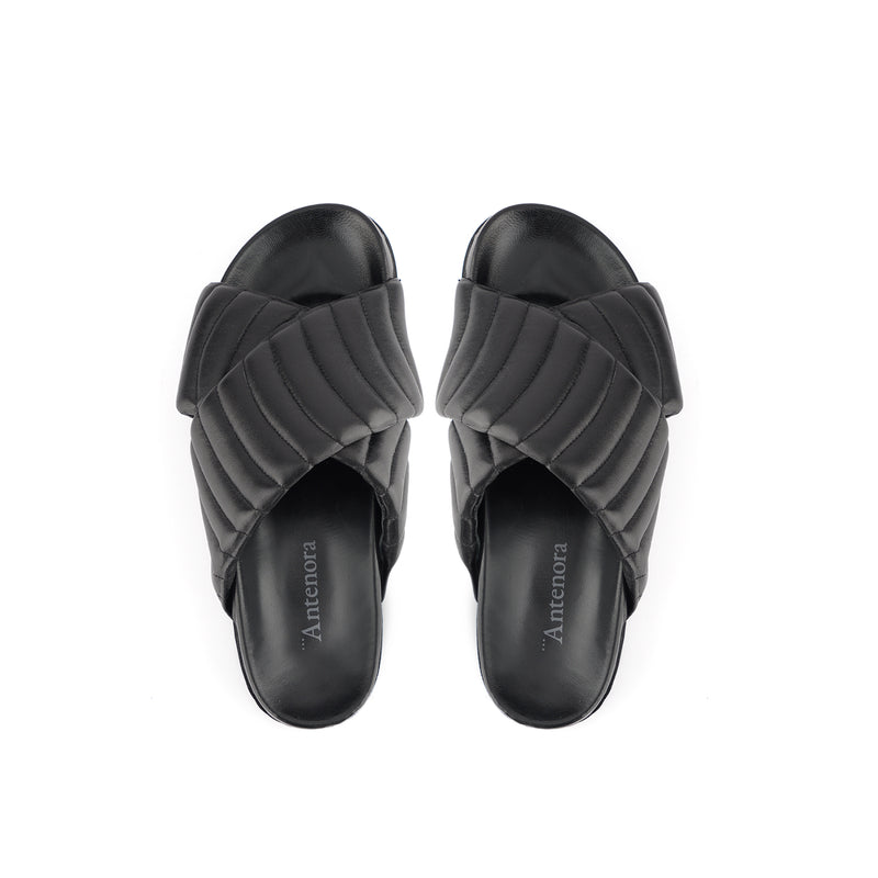 Fiordaliso Sandal in Nero