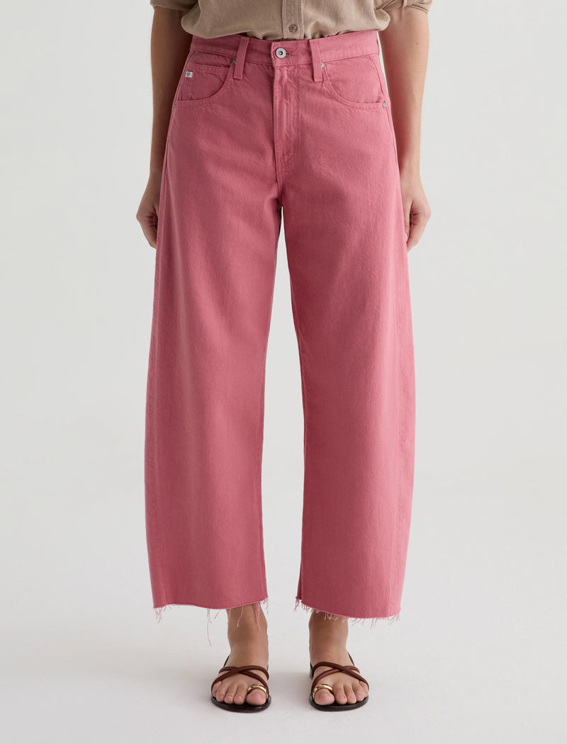 Hattie Crop Jean in Peony