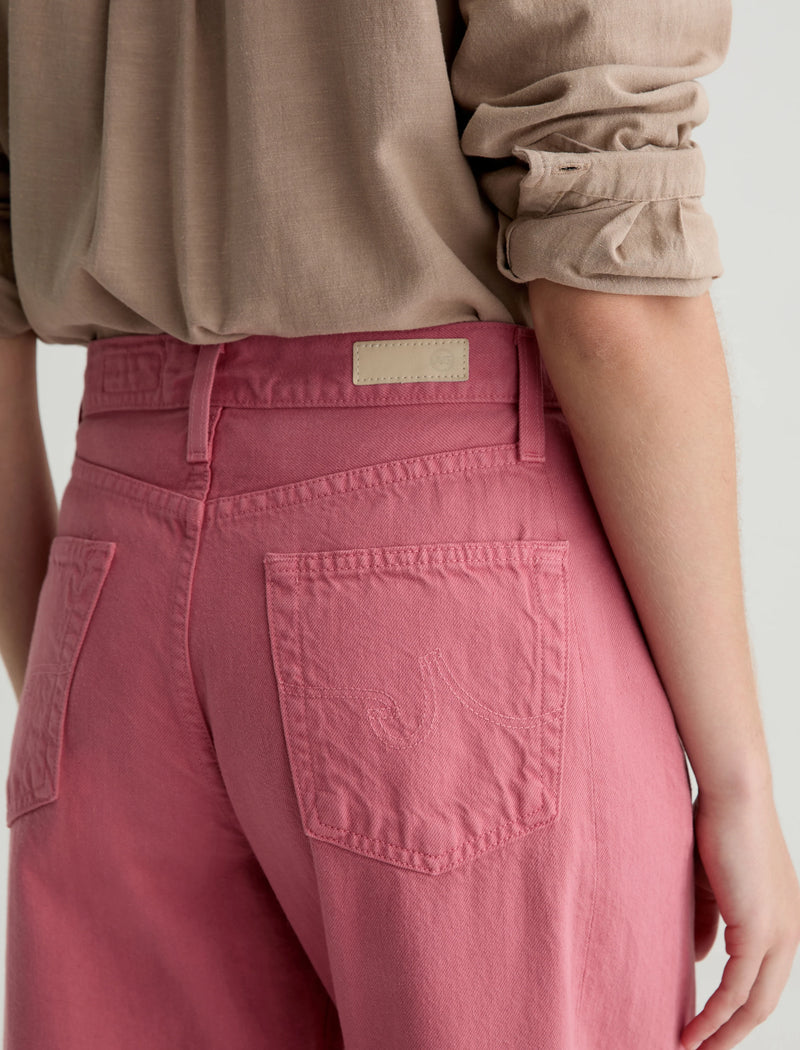 Hattie Crop Jean in Peony