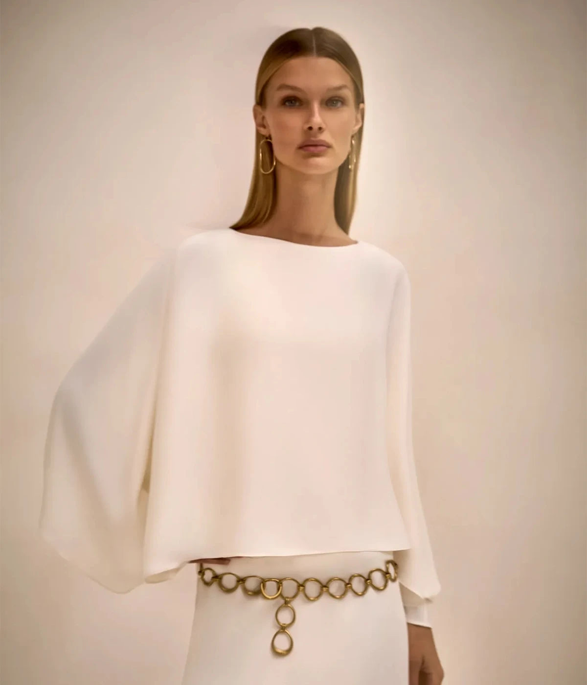 Kellis Dress in IVORY