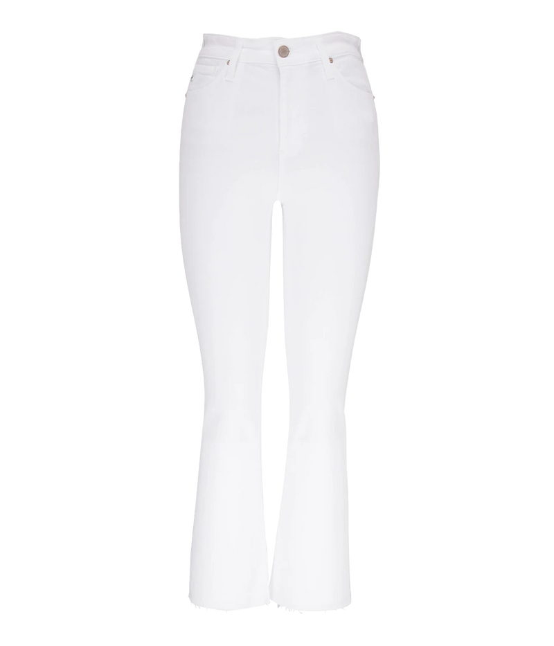 Farrah Boot Crop Jean in Modern White
