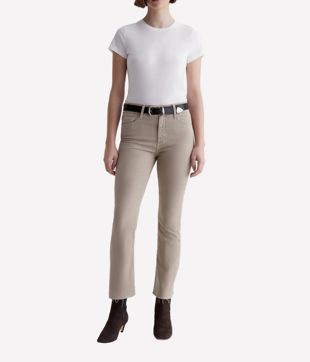 Farrah Boot Jean in Sulfur Desert Taupe