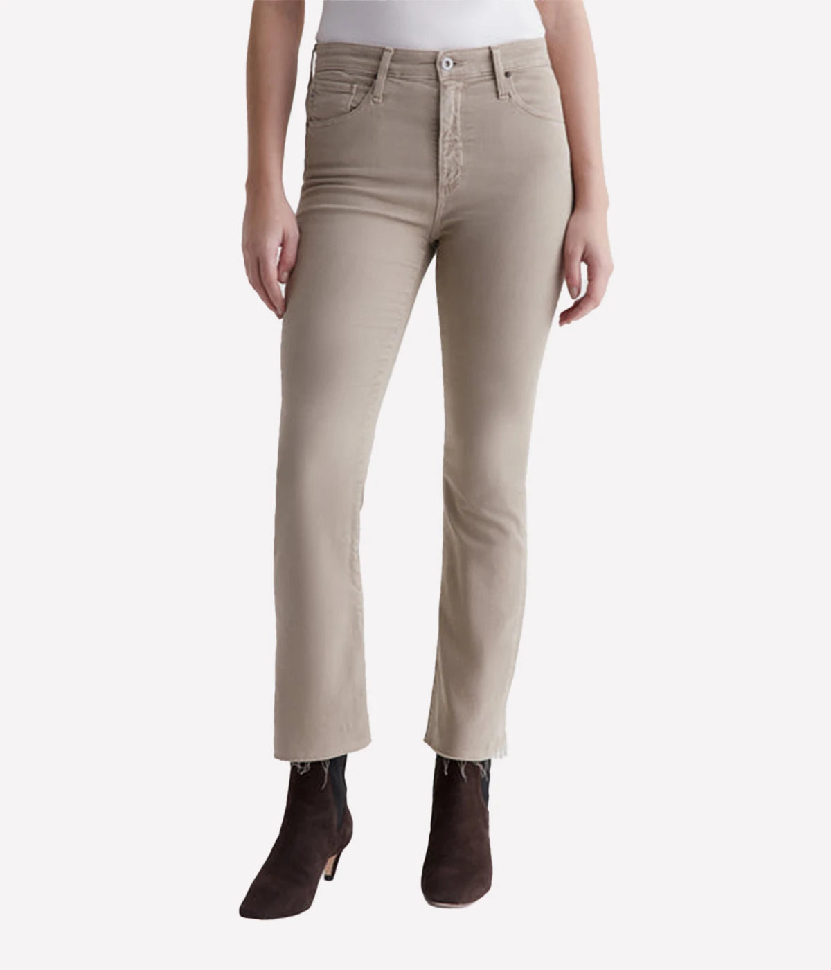 Farrah Boot Jean in Sulfur Desert Taupe