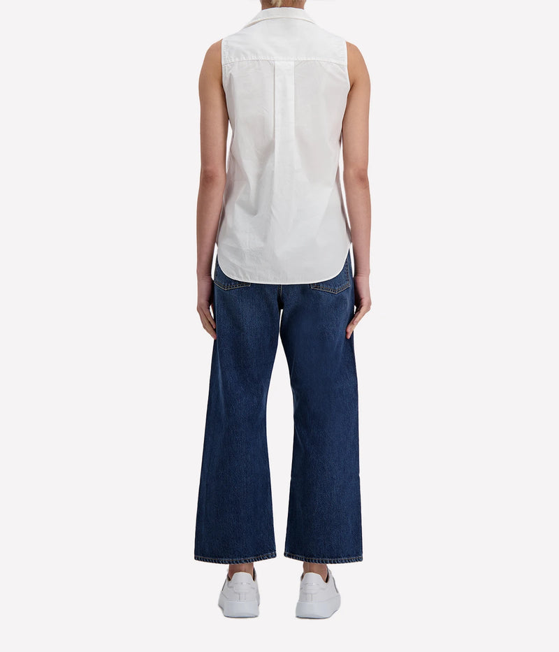 Fiona Cotton Shirt in Classic White