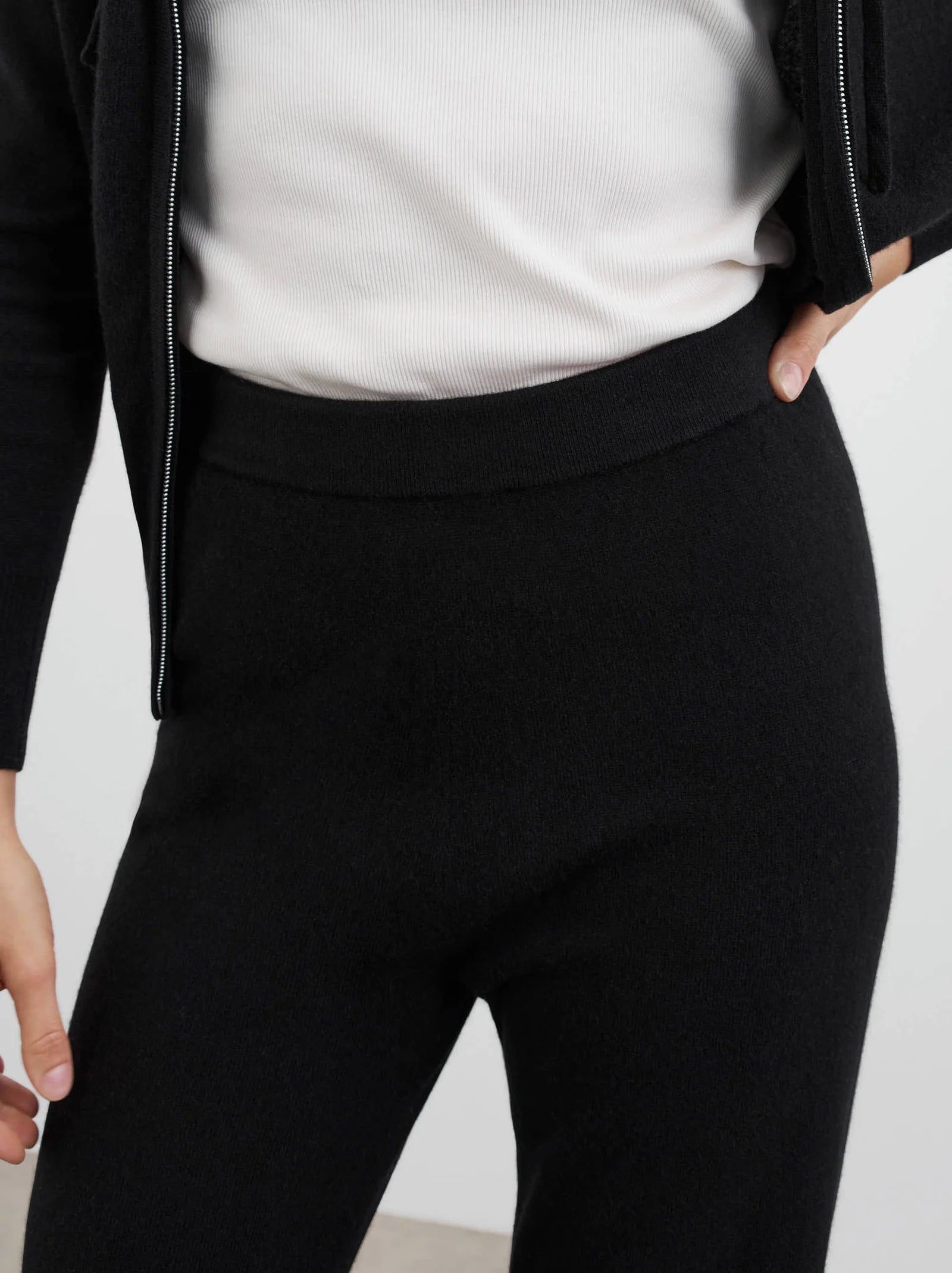 Flared Pants in Black