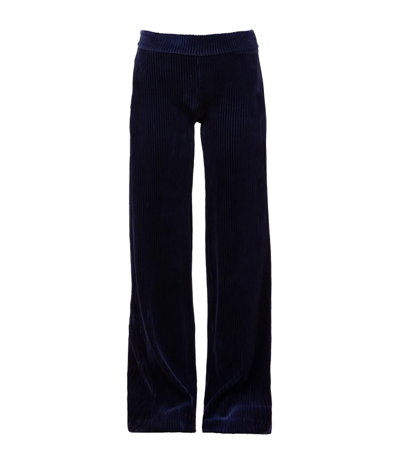 Flavia Pant in Corduroy Navy