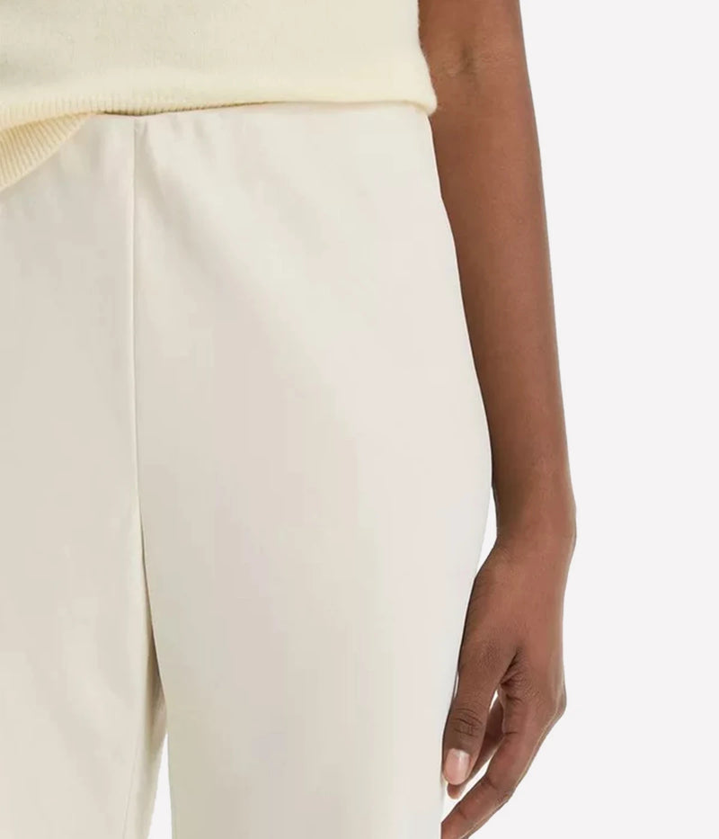 High Waist Fluid Satin Pant in Bona