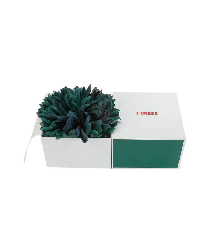 Nicole Brooch In Forest Green