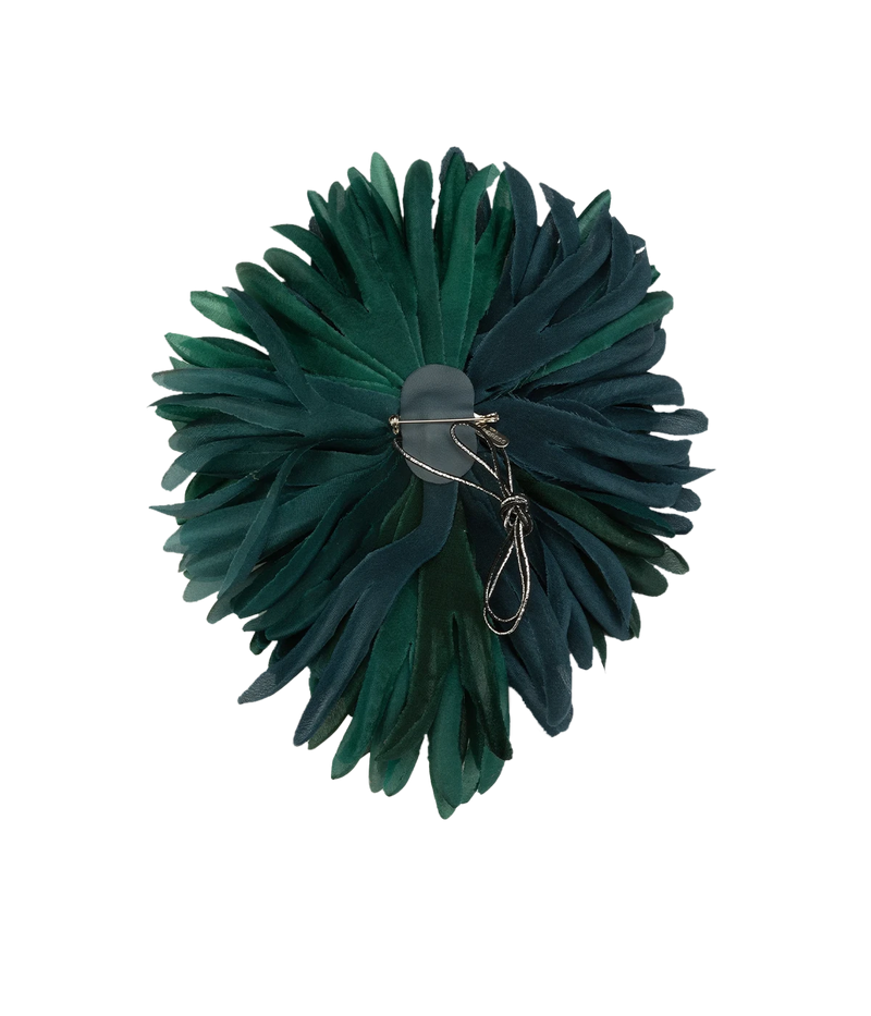 Nicole Brooch In Forest Green