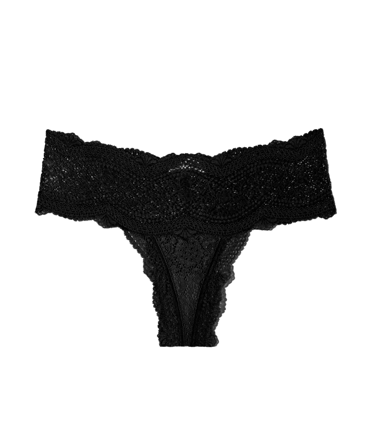 Forte Comfie Thong in Black
