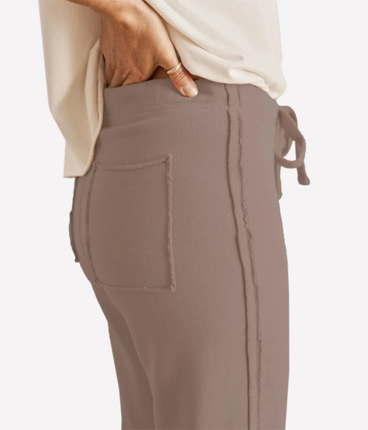 Sophie Italian Jogger in Brulee