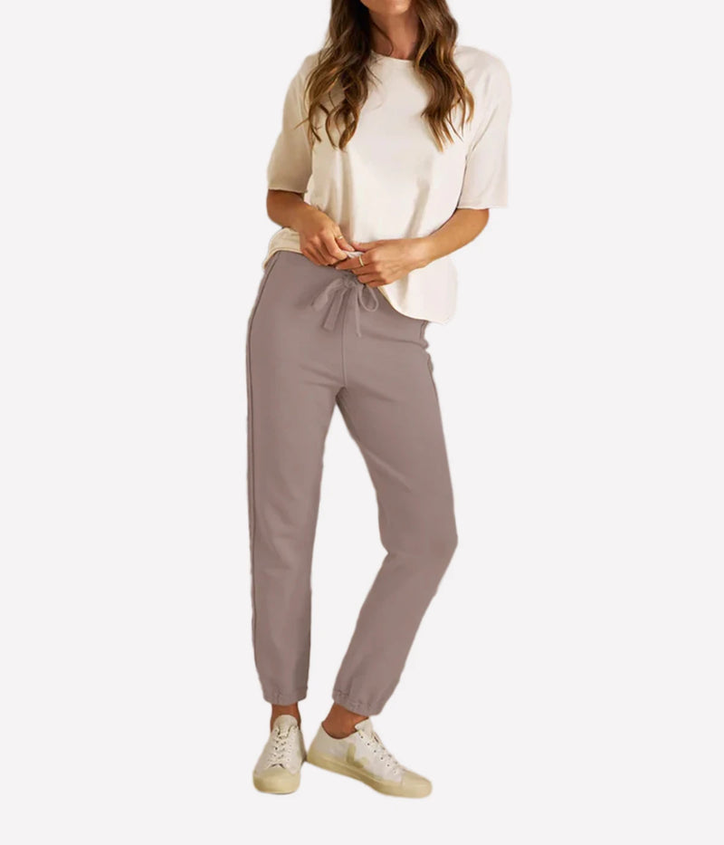 Sophie Italian Jogger in Brulee