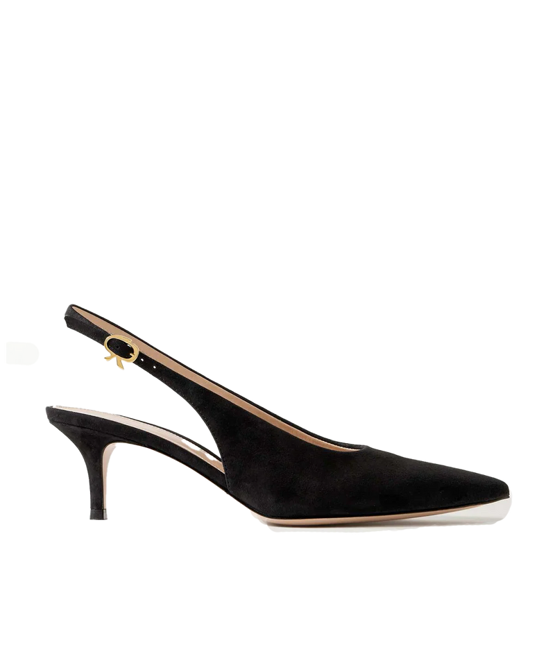 Robbie 55 Slingback in Black