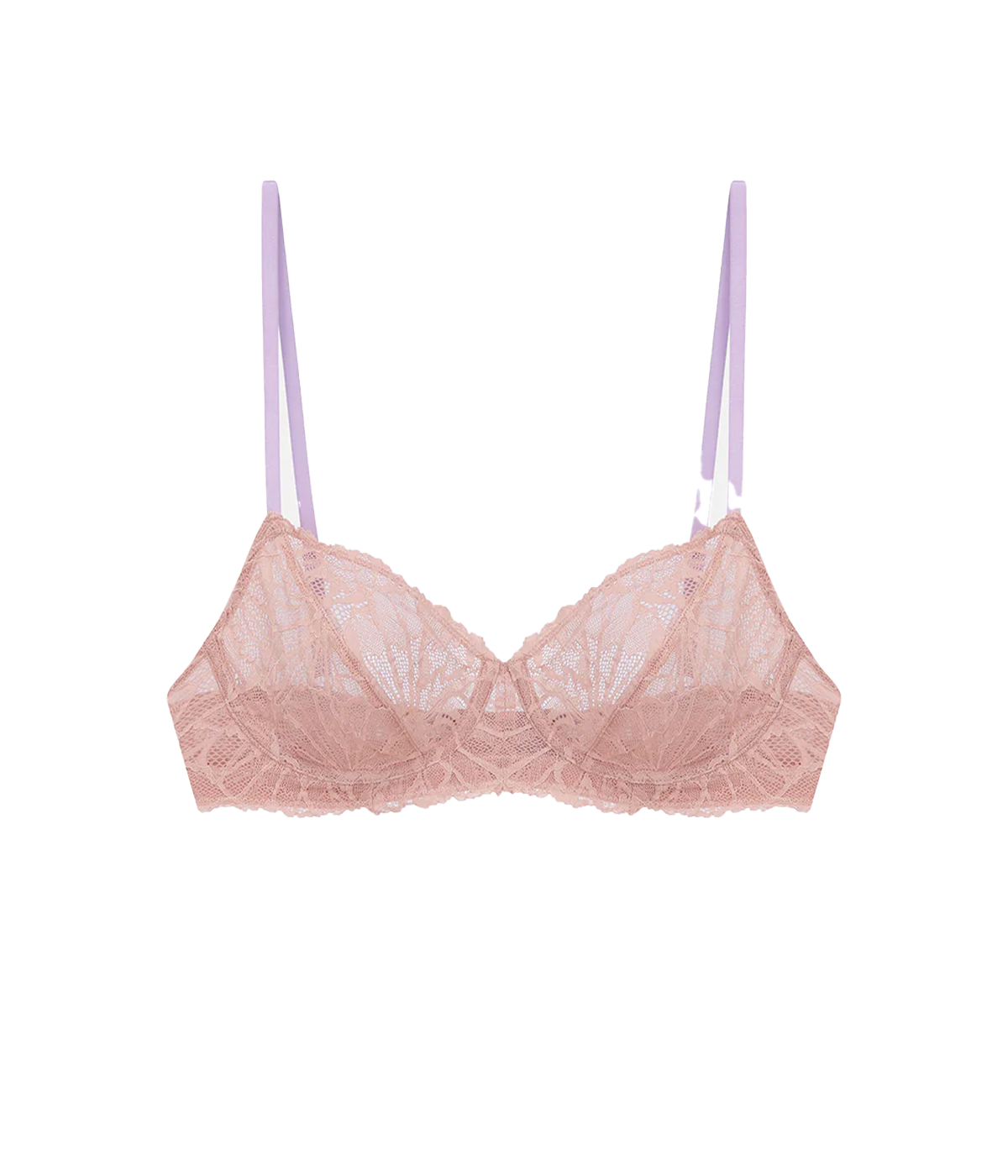 Introducing the Noa Graphic Lace Underwire Bra—where elegance meets everyday comfort. This beautifully crafted bra features our exclusive graphic floral lace design, bringing a touch of sophistication to your lingerie collection. Designed in a flattering balconette shape, it enhances your neckline while providing the support you need for daily wear.

Product Details:

Unpadded Lace Underwire: The unpadded design allows for a natural shape, ensuring you feel confident and comfortable throughout the day.
Flat