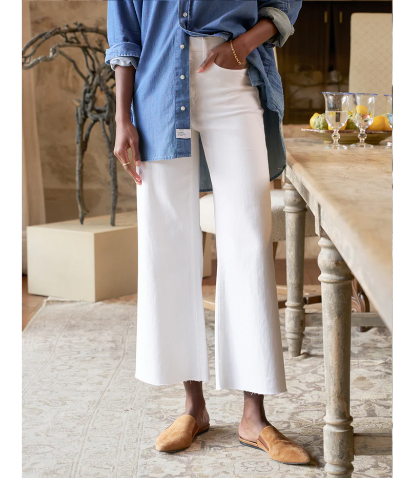 Galway Jean in White