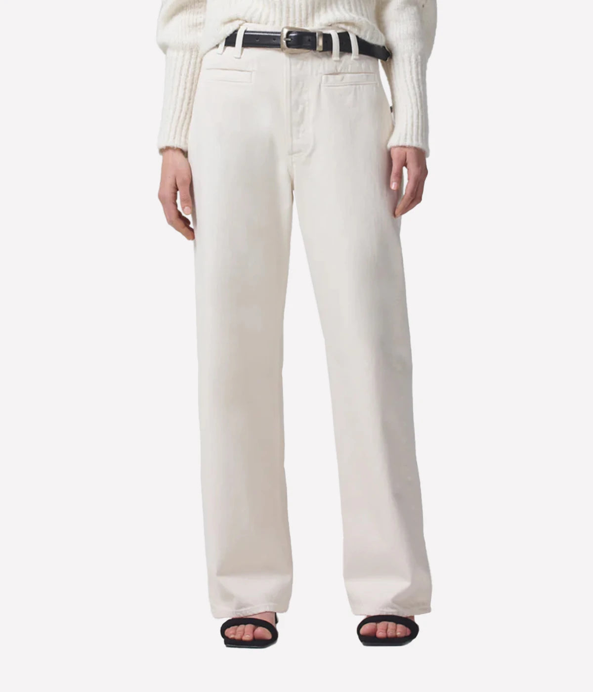 Gaucho Trouser in Marzipan