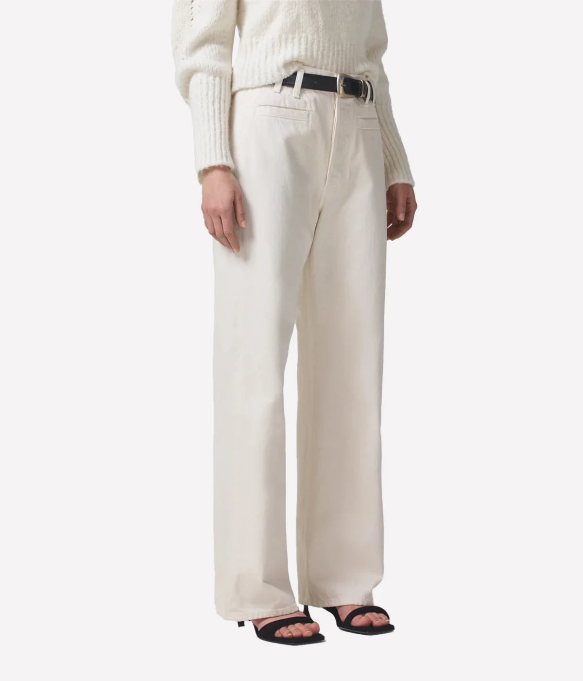 Gaucho Trouser in Marzipan