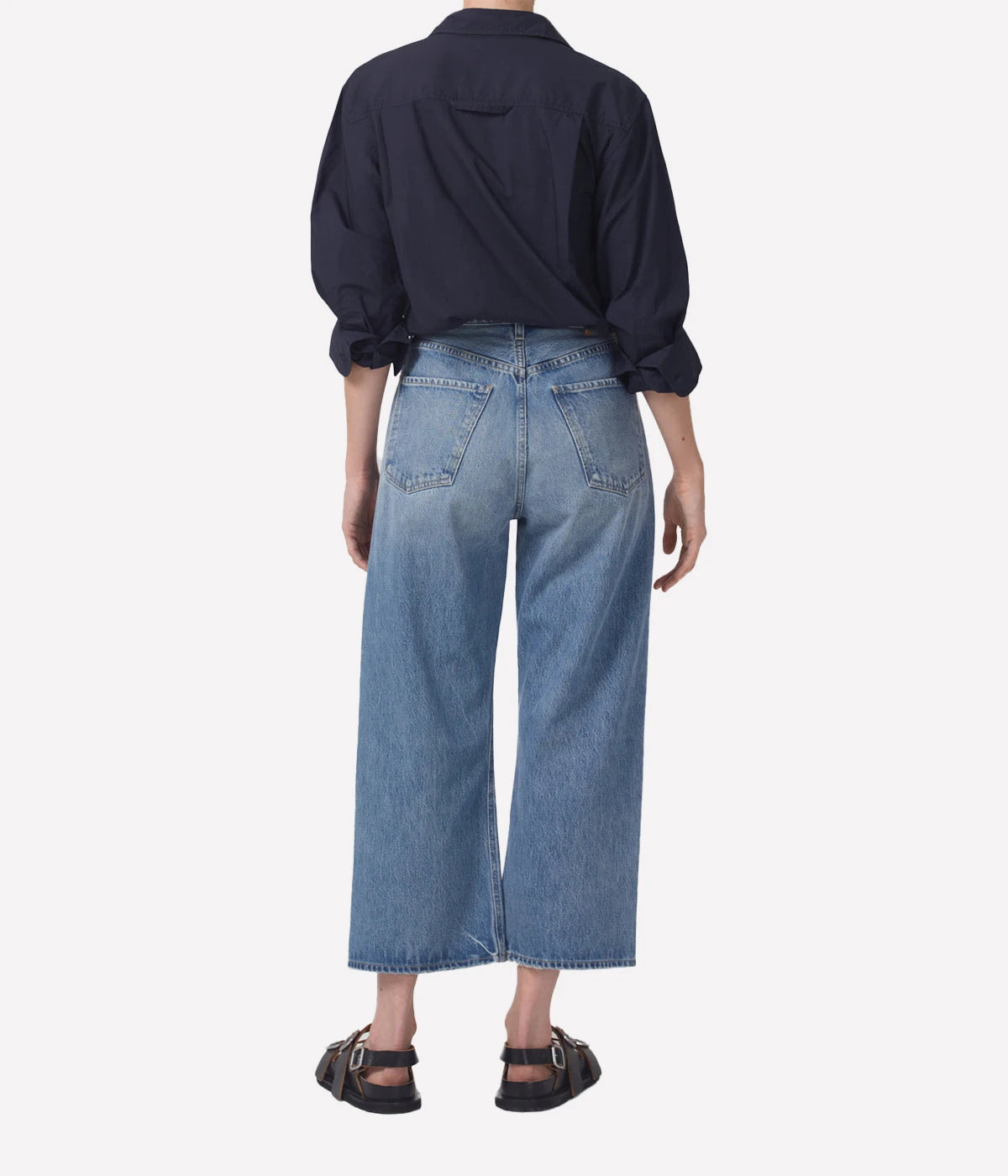 Gaucho Vintage Wide Leg Jean in Sodapop