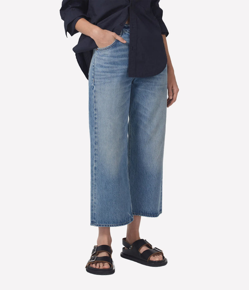 Gaucho Vintage Wide Leg Jean in Sodapop