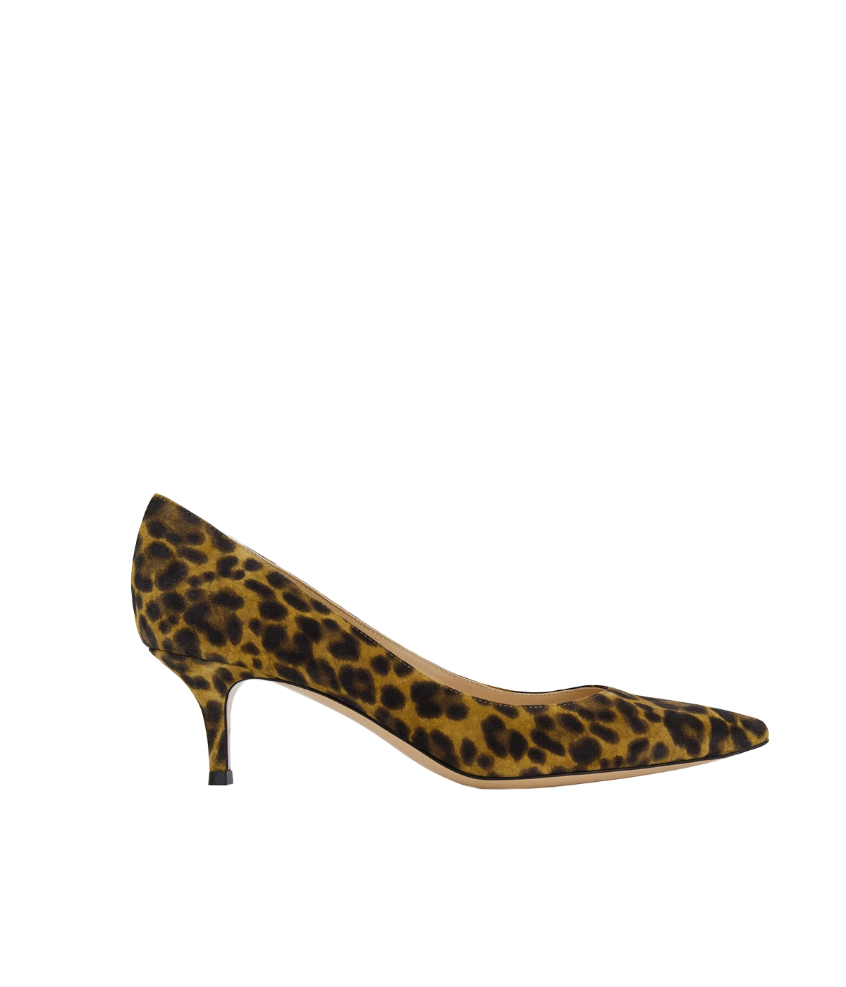 Gianvito 55 in Almond Leopard Calexico