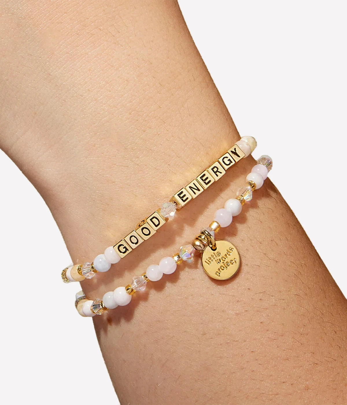 The perfect addition to your bracelet stack, wear this Little Words Project item all summer long. Perfect for Christmas gifts for the women and best friends in your life. Friendship bracelet, beaded jewellery.
