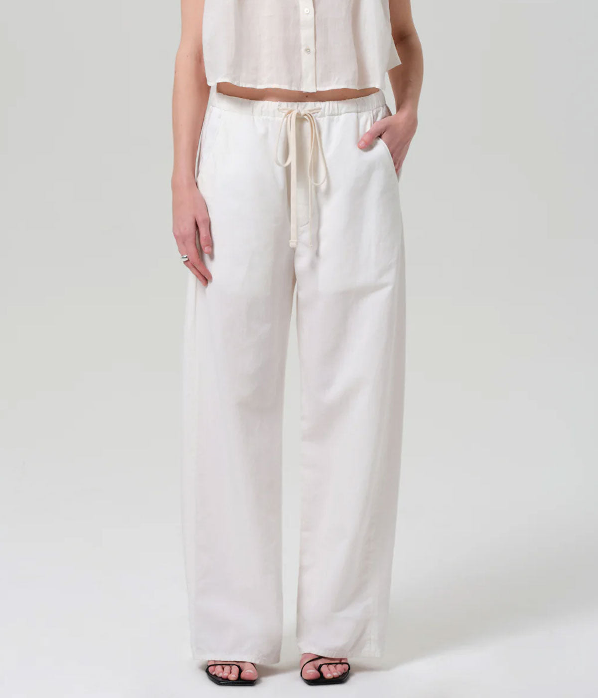 Aurora Pull On Pant In CREAM