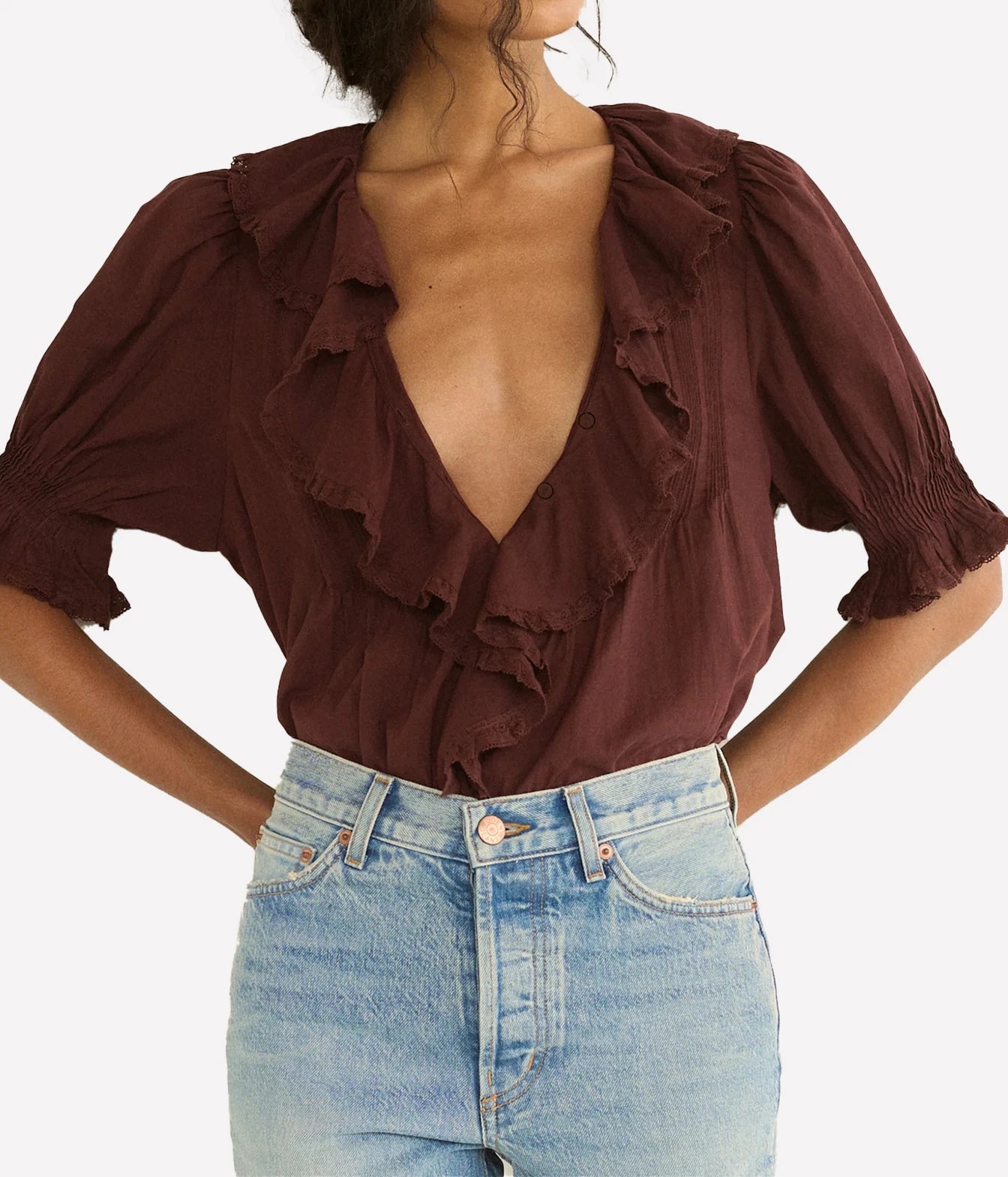 Henri Top In Dahlia