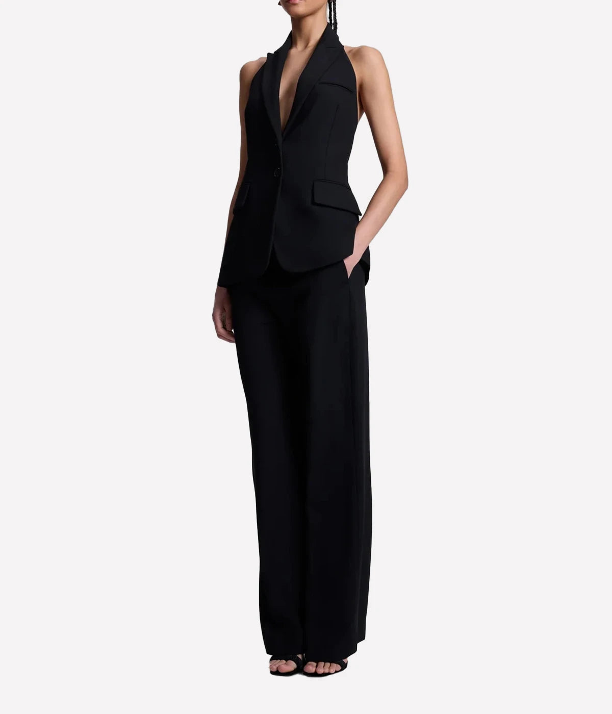 *FINAL SALE* Alexa Vest in Black