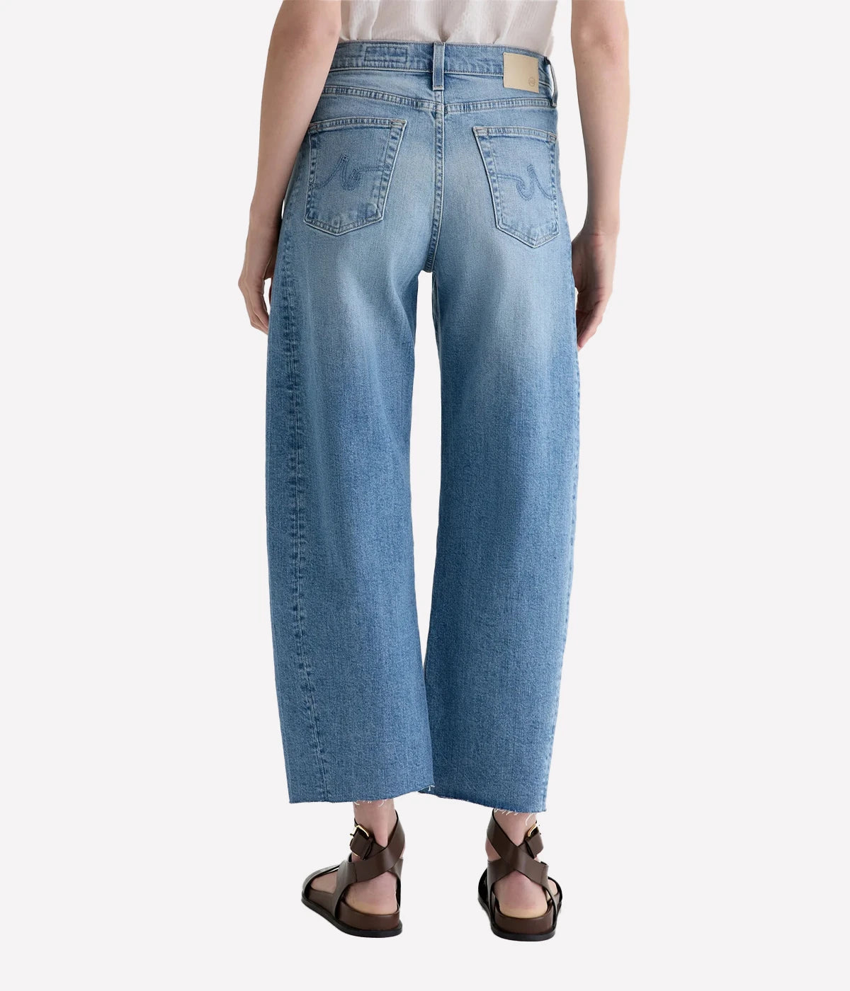 Hattie Crop Jean in Helios