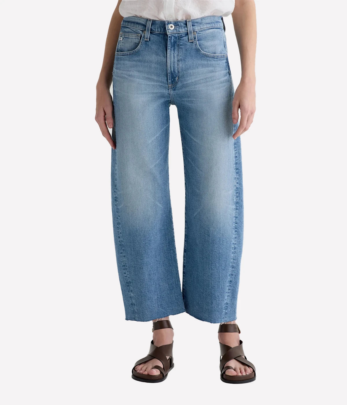 Hattie Crop Jean in Helios