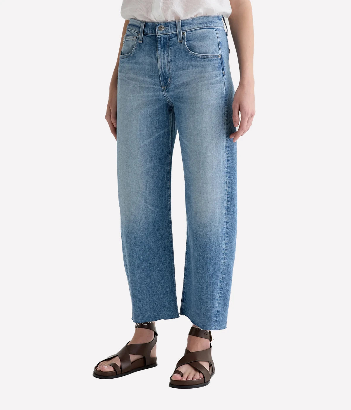 Hattie Crop Jean in Helios
