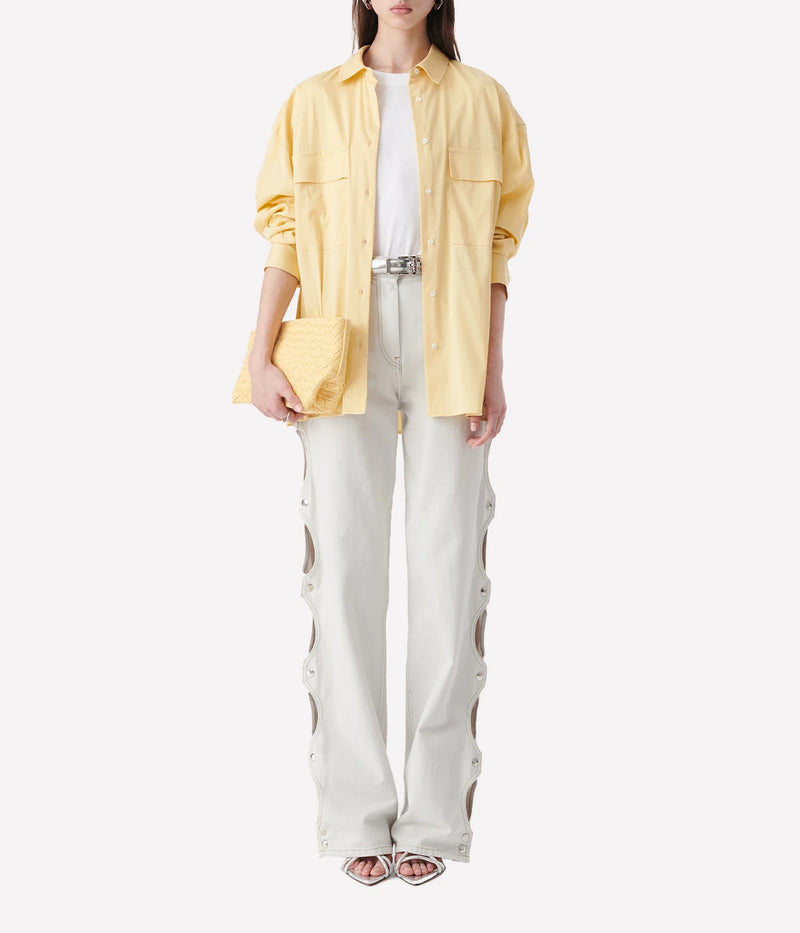 Hilona Shirt in Light Yellow