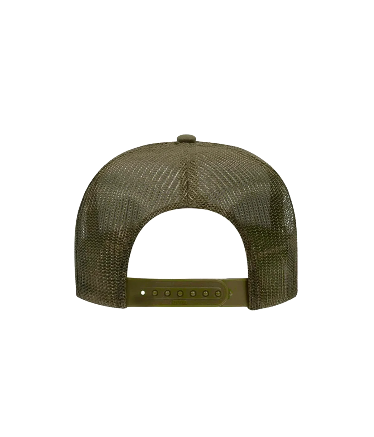 Hola Trucker Hat in Olive Army Green