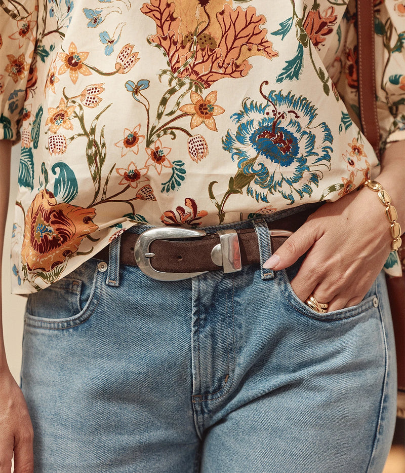 Jo Jo Belt In Taupe
